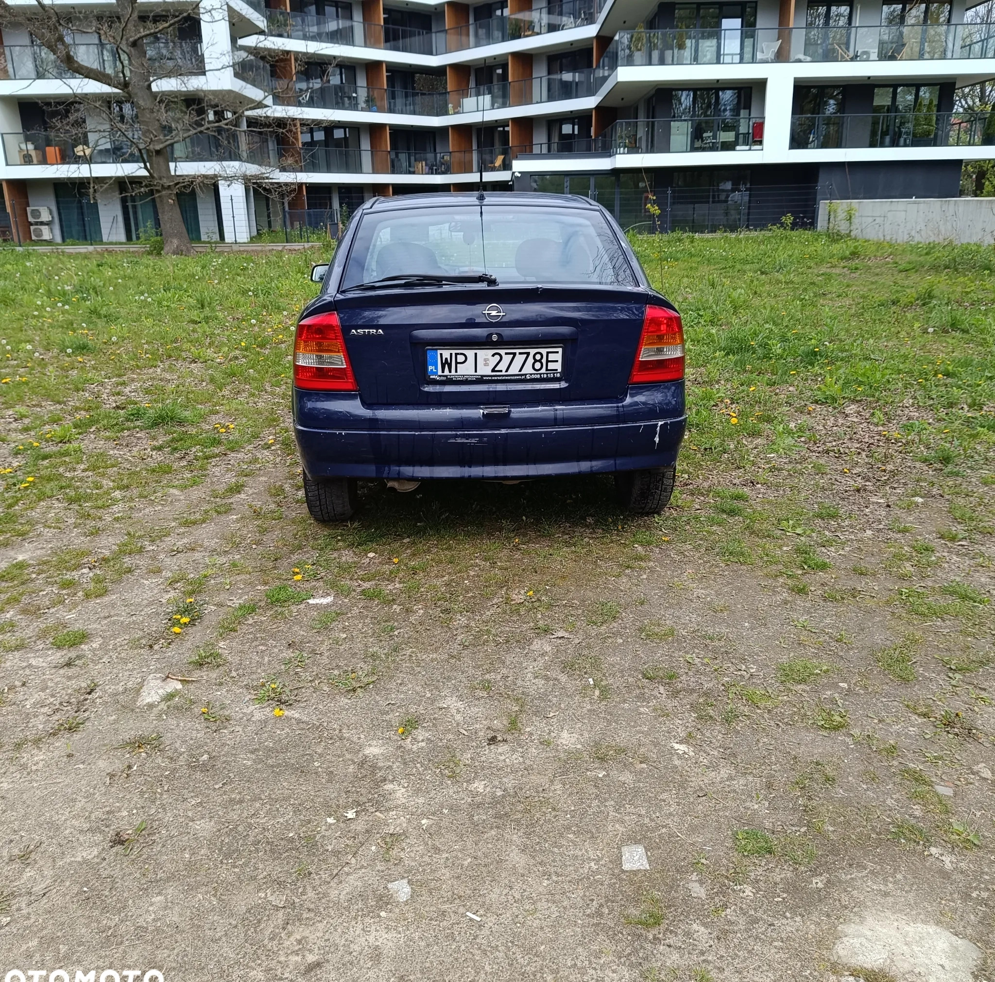 Opel Astra cena 2500 przebieg: 188000, rok produkcji 2004 z Warszawa małe 46